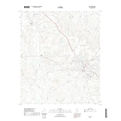 2019 Map of Rusk, 2019 Print
