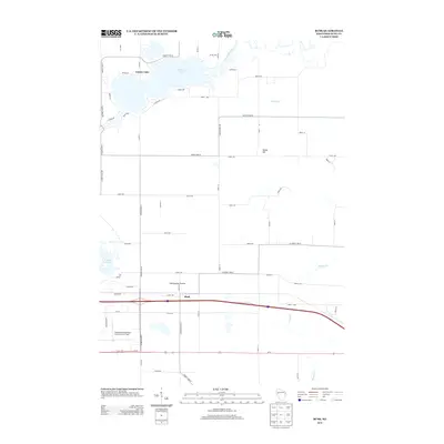 2013 Map of Rusk, 2013 Print