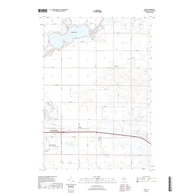 2018 Map of Rusk, 2018 Print