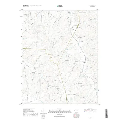 2019 Map of Ruskin, 2019 Print