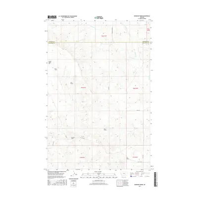 2017 Map of Ruskosky Ridge, 2017 Print