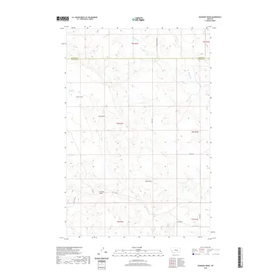 2020 Map of Ruskosky Ridge, 2020 Print