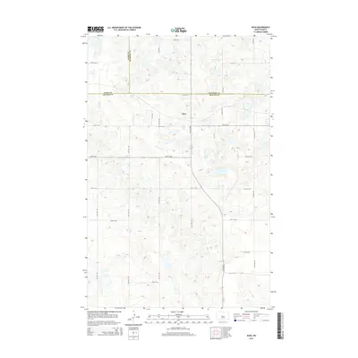 2014 Map of Ruso, 2014 Print