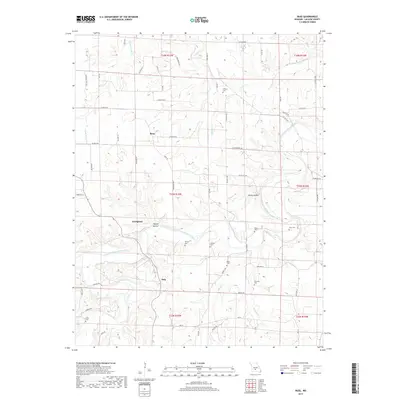 2017 Map of Russ, 2017 Print