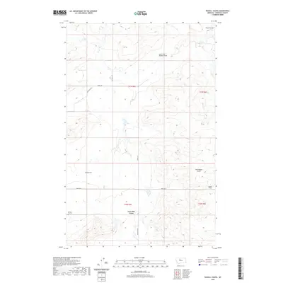 2020 Map of Russell Chapel, 2020 Print
