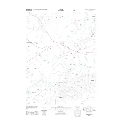 2013 Map of Russell City, 2013 Print