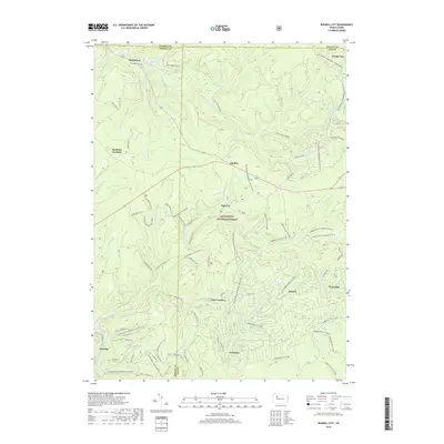 2019 Map of Russell City, 2019 Print