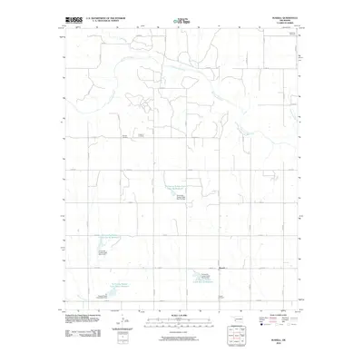 2010 Map of Russell, 2010 Print