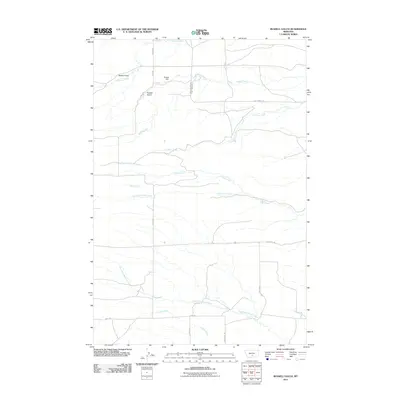 2011 Map of Russell Gulch, 2011 Print