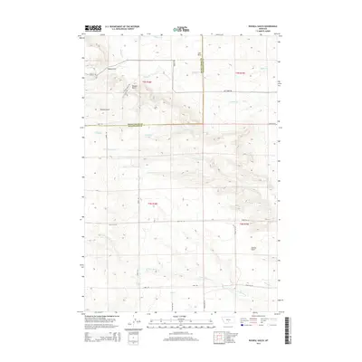 2014 Map of Russell Gulch, 2014 Print