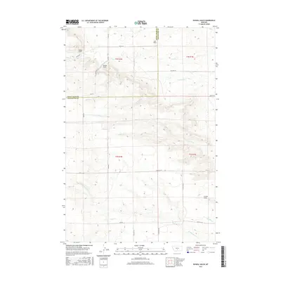 2017 Map of Russell Gulch, 2017 Print