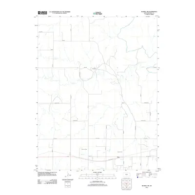 2012 Map of Russell NW, 2012 Print