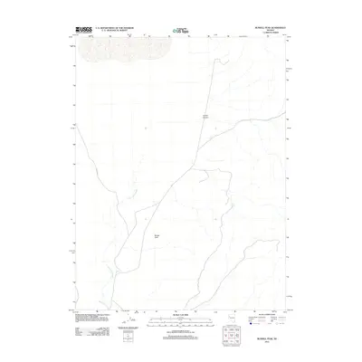 2011 Map of Russell Peak, 2011 Print