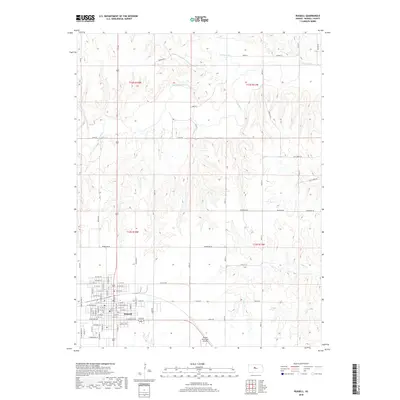 2018 Map of Russell, 2018 Print