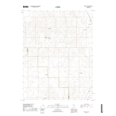2018 Map of Russell Spit, 2018 Print