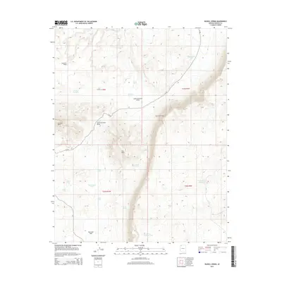 2014 Map of Russell Spring, 2014 Print