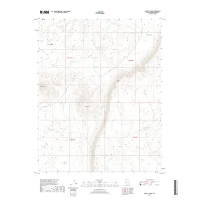 2018 Map of Russell Spring, 2018 Print