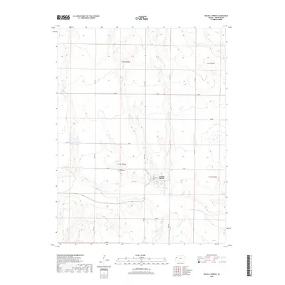 2018 Map of Russell Springs, 2018 Print
