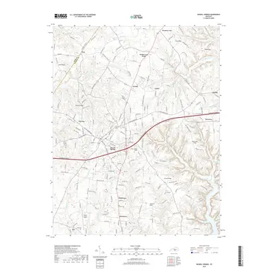 2019 Map of Russell Springs, 2019 Print