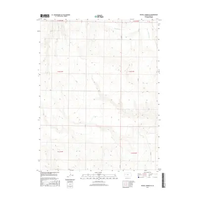 2015 Map of Russell Springs SE, 2015 Print