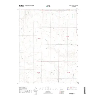 2018 Map of Russell Springs SE, 2018 Print