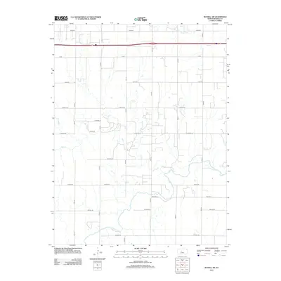 2012 Map of Russell SW, 2012 Print