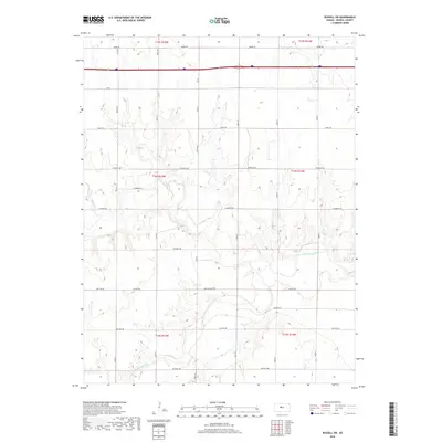 2018 Map of Russell SW, 2018 Print
