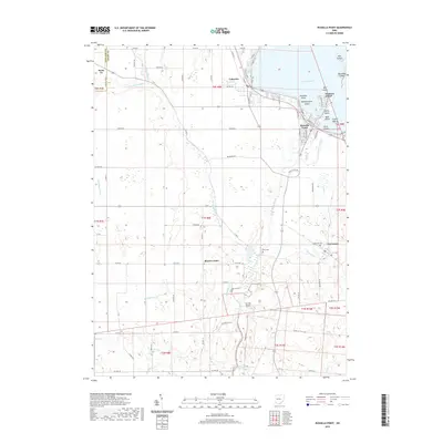 2019 Map of Russells Point, 2019 Print