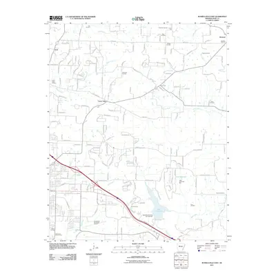 2011 Map of Russellville East, 2011 Print