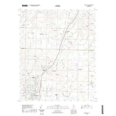 2020 Map of Russellville, 2020 Print