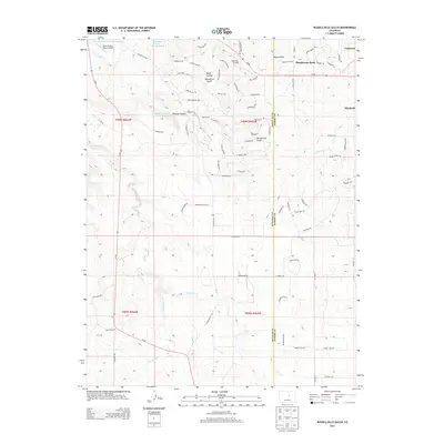 2013 Map of Russellville Gulch, 2013 Print