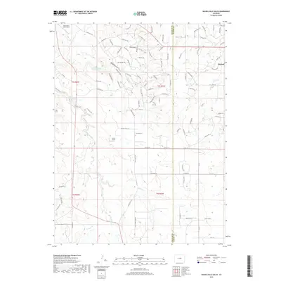 2019 Map of Russellville Gulch, 2019 Print