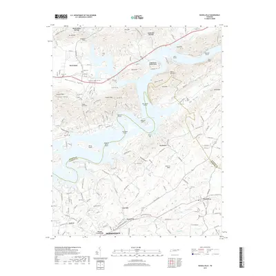 2019 Map of Russellville, 2019 Print