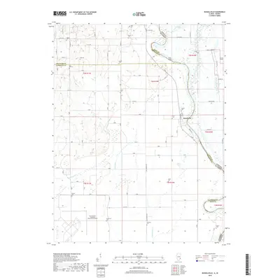 2018 Map of Russellville, 2018 Print