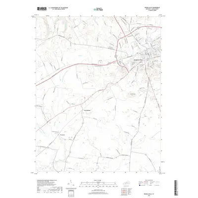 2019 Map of Russellville, 2019 Print