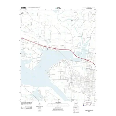 2011 Map of Russellville West, 2011 Print