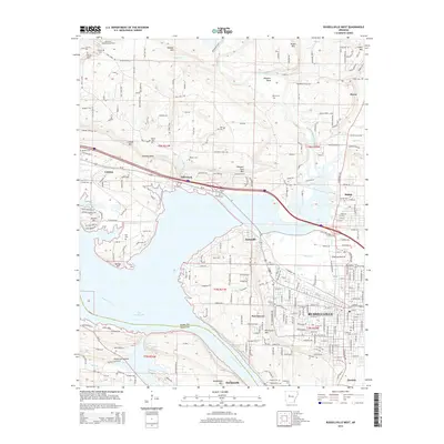 2014 Map of Russellville West, 2014 Print