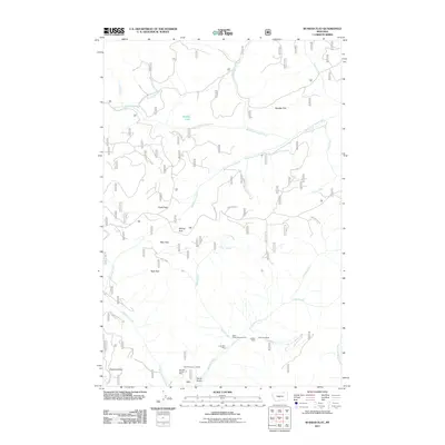2011 Map of Russian Flat, 2011 Print
