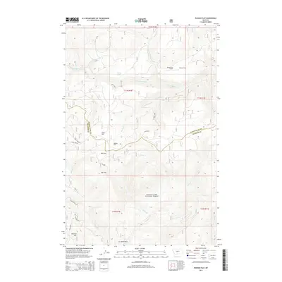 2014 Map of Russian Flat, 2014 Print
