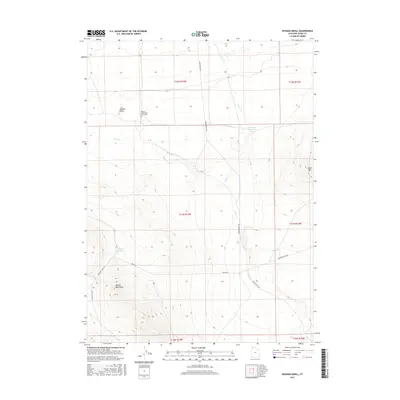 2017 Map of Russian Knoll, 2017 Print