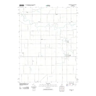 2010 Map of Russiaville, 2010 Print
