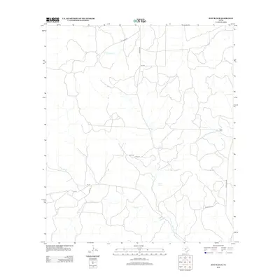 2012 Map of Rust Ranch, 2012 Print