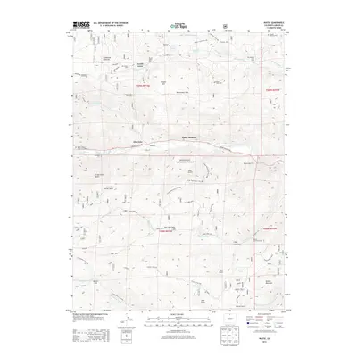 2013 Map of Rustic, 2013 Print