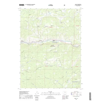 2019 Map of Rustic, 2019 Print