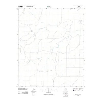 2010 Map of Rustler Camp, 2010 Print