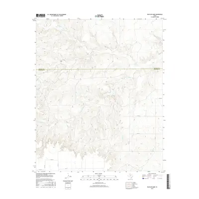 2016 Map of Rustler Camp, 2016 Print