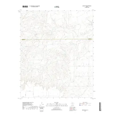 2019 Map of Rustler Camp, 2019 Print