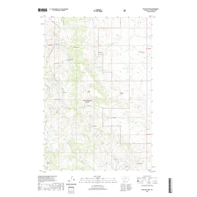 2020 Map of Rustler Divide, 2020 Print