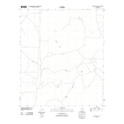 2010 Map of Rustler Hills, 2010 Print