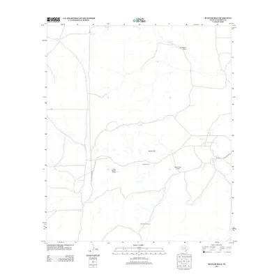 2013 Map of Rustler Hills, 2013 Print